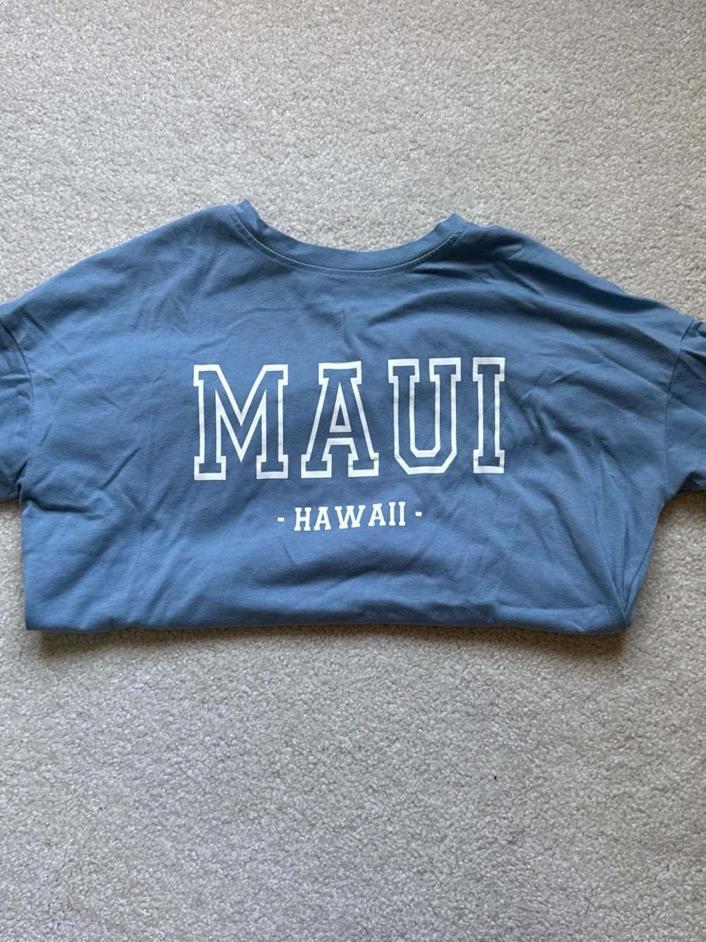 Maui Hawaii Graphic Tee - Blue